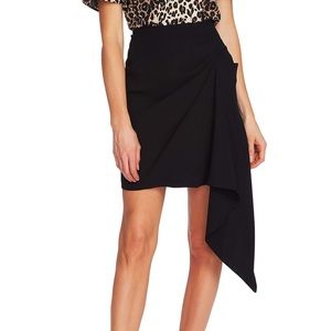 Vince Camuto Black Handkerchief Skirt